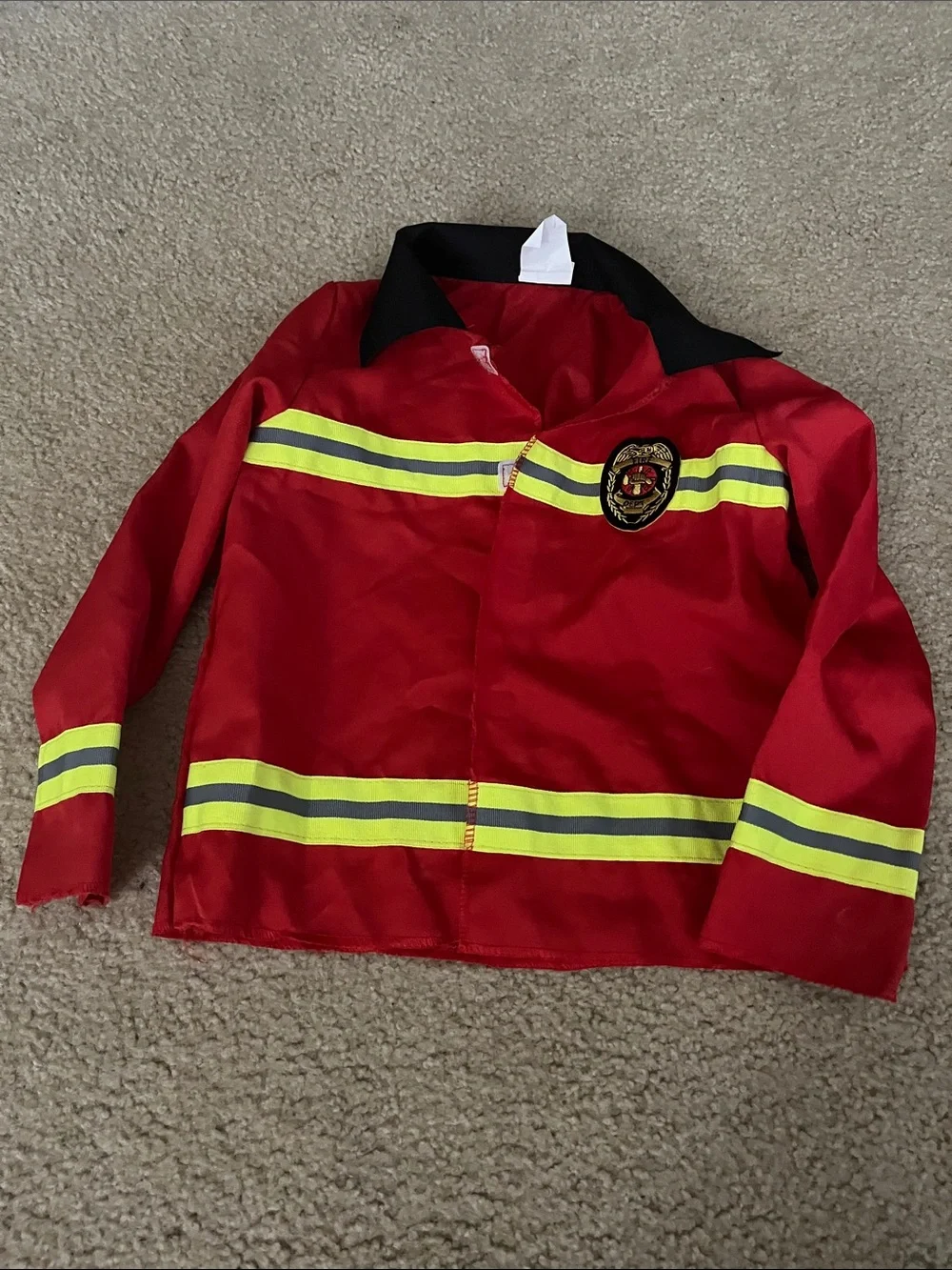 Youth Small fireman’s jacket costume